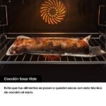 Horno - Samsung Dual Cook NV7B4430ZAB/U1, Multifunción, Pirolítico, 76l, 59.5 cm, Función WiFi con SmartThings, Negro - Imagen 2