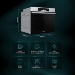 Horno - Hisense BI64213E14PX, Multifunción, Pirolítico, 77 L, 59.5 cm, Modo Air Fry, A+, Inox - Imagen 3