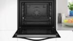 Horno - Balay 3HB4841X3, Serie Acero, Multifunción, Pirolítico e hidrolítico, 71 l , AutoChef 10 recetas , Raíles Comfort, 60 cm, Inox - Imagen 3