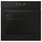 Horno a vapor - HAIER H6 ID46G3SYTB, Multifunción, Sistema de limpieza integrado Pirolítico + Hidrolítico, 27 funciones, 78 l, Negro