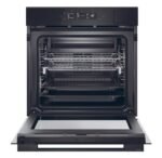 Horno a vapor - HAIER H6 ID46G3SYTB, Multifunción, Sistema de limpieza integrado Pirolítico + Hidrolítico, 27 funciones, 78 l, Negro - Imagen 3