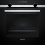 Horno - Siemens HB578GES3, Serie IQ500, Multifunción, Pirolítico e hidrolítico, 71 l, Humid Clean, PerfectCooking 3D, 60 cm, Negro