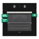 Horno multifunción - SVAN SHM10700DCN, Integrable, 69 l, 595 mm, Negro