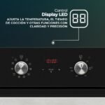 Horno multifunción - SVAN SHM10700DCN, Integrable, 69 l, 595 mm, Negro - Imagen 4