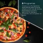 Horno multifunción - SVAN SHM8700DCB, Libre instalación, 70 l, 59,5 cm, Cristal blanco - Imagen 5