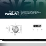 Horno multifunción - SVAN SHM8700DCB, Libre instalación, 70 l, 59,5 cm, Cristal blanco - Imagen 6