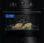 Horno - AEG TU5AB20WSK, Multifunción, Limpieza por agua, 72 l, Display LED, 60 cm, Negro