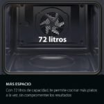 Horno - AEG TU5AB20WSK, Multifunción, Limpieza por agua, 72 l, Display LED, 60 cm, Negro - Imagen 7