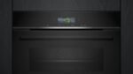 Horno compacto - Siemens CB734G1B1, Multifunción, Hidrolítico, 47 l, autolimpieza oxyLitic, App Home Connect, 60 cm, Negro - Imagen 3