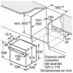 Horno a vapor - Balay 3HA4031X3, Multifunción, Limpieza por agua, 71 l, Aire Caliente 3D Profesional, Vapor Plus, 60 cm, Inox - Imagen 2