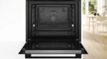 Horno - Bosch HBA572EB3, Serie 4, Multifunción, Pirolítico, 71 l, 3D Hotair, Función Air Fry, 60 cm, Negro - Imagen 4