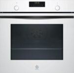 Horno - Balay 3HB5159B4, Serie Cristal, Multifunción, Hidrolítica, 71 l, Función Freidora de Aire, Aire Caliente 3D Profesional, 60 cm, Cristal Blanco
