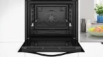 Horno - Balay 3HB5159N4, Serie Cristal, Multifunción, Hidrolítica, 71 l, Función Freidora de Aire, Aire Caliente 3D Profesional, 60 cm, Cristal Negro - Imagen 3
