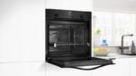 Horno - Balay 3HB5159N4, Serie Cristal, Multifunción, Hidrolítica, 71 l, Función Freidora de Aire, Aire Caliente 3D Profesional, 60 cm, Cristal Negro - Imagen 4