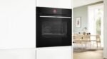 Horno compacto - Bosch HBG774KB1, Serie 8, Multifunción, Pirolítico, 71 l, 54.9 cm, Negro - Imagen 3