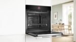 Horno compacto - Bosch HBG774KB1, Serie 8, Multifunción, Pirolítico, 71 l, 54.9 cm, Negro - Imagen 4