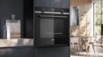 Horno - Siemens HB514AER4, Multifunción, Hidrolítica, 71 l, 60 cm, Cristal negro - Imagen 6