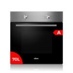 Horno convencional - NILSON NH4700EX, Libre instalación, 70 l, 59,5 cm, Inox