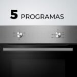 Horno convencional - NILSON NH4700EX, Libre instalación, 70 l, 59,5 cm, Inox - Imagen 6