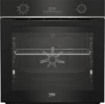 Horno multifunción - BEKO bPRO 500 BBIE18302XFPS-1, Integrable, Pirolítico, 72 l, 59,4 cm, Negro