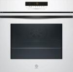Horno pirolítico - Balay 3HB5879B7, Integrable, Pirolítico, 71 l, 59,4 cm, Cristal blanco