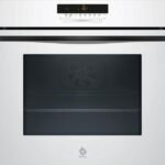 Horno pirolítico - Balay 3HB5879B7, Integrable, Pirolítico, 71 l, 59,4 cm, Cristal blanco